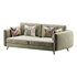 Contemporary Modern Grey 3-seater Sofa - Thumbnail 5