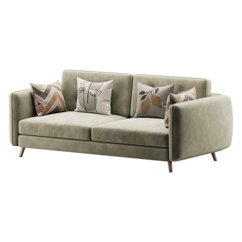 Contemporary Modern Grey 3-seater Sofa - Image 5