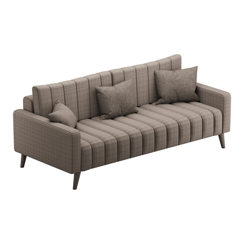 Sofa Markful Velvet Grey - Image 14