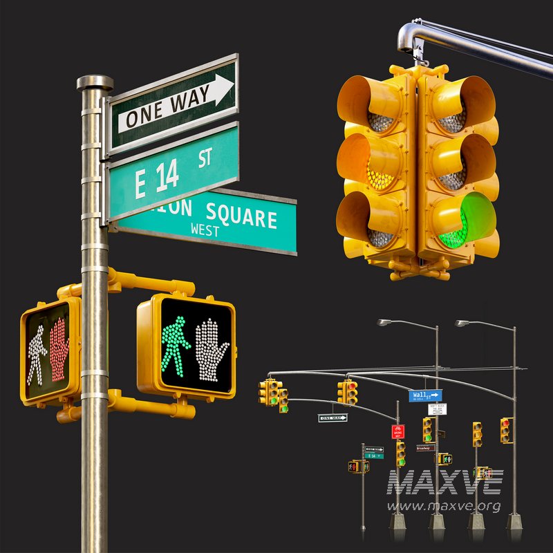 Traffic Light Set 01 - Image 1