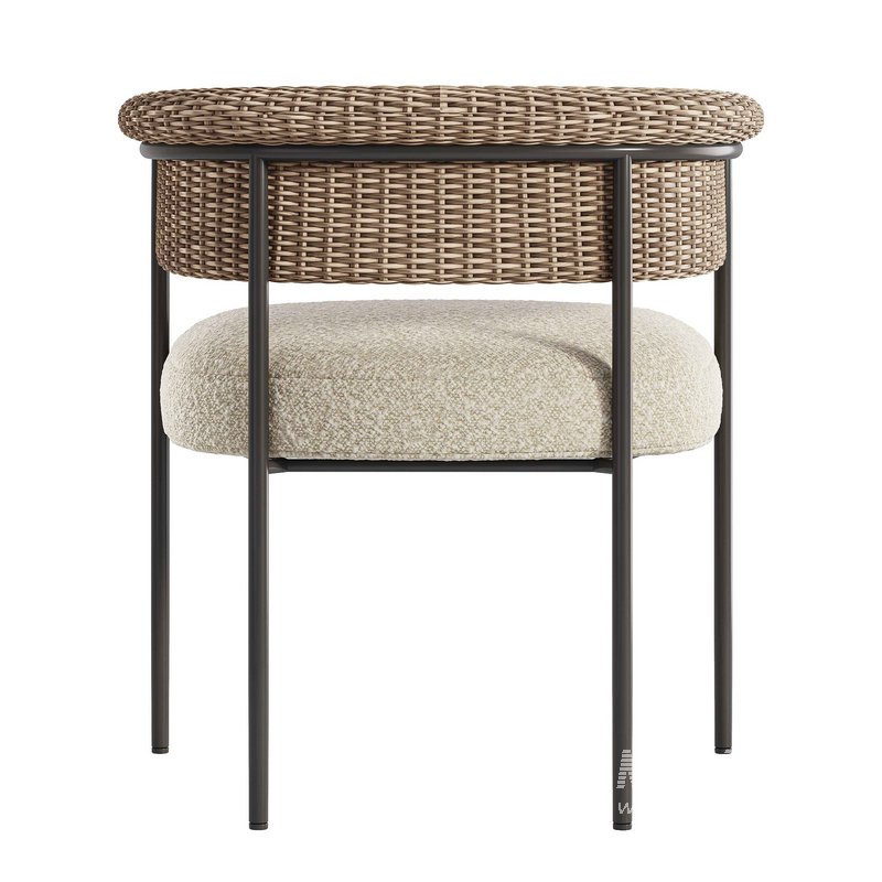 Carrie Outdoor Dining Chair-fourhands - Image 2