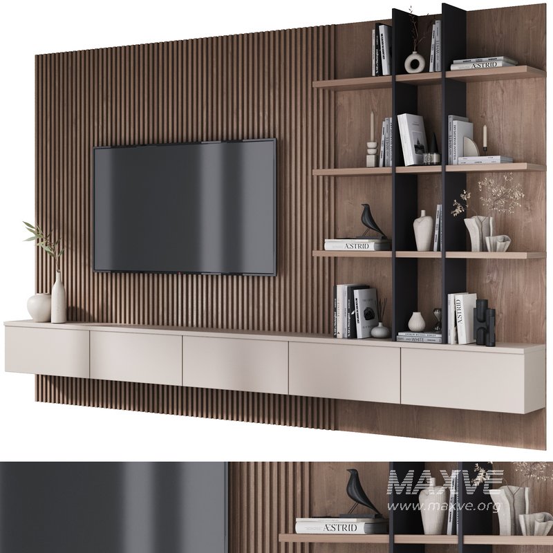 TV wall decor set26 - Image 1