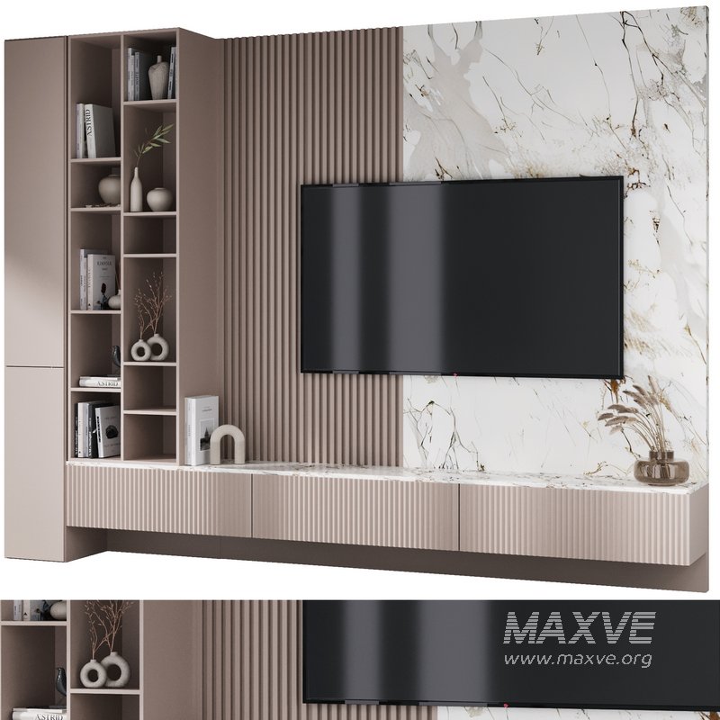 TV wall decor set27 - Image 1