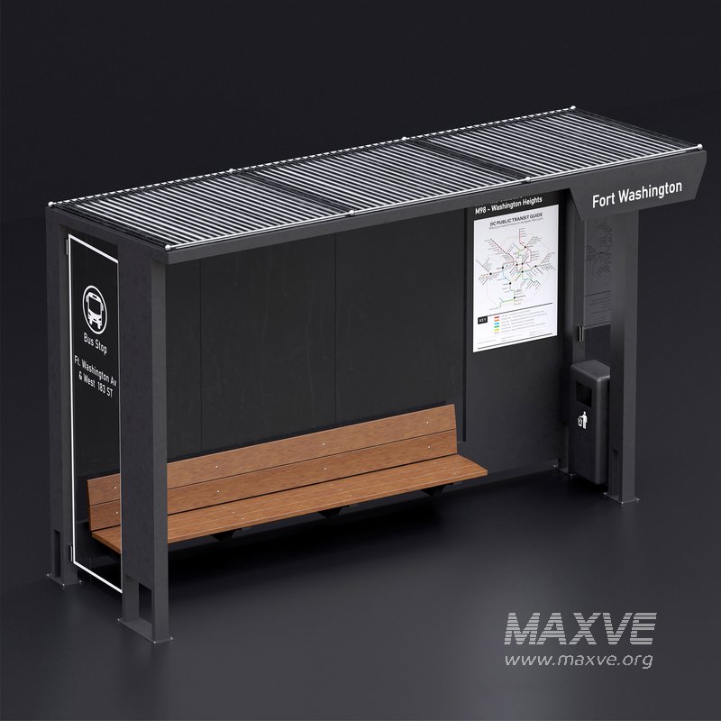 Bus Stop – Set01 - Image 2