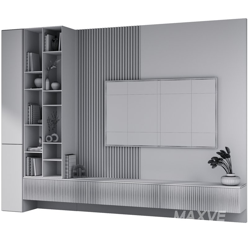 TV wall decor set27 - Image 4