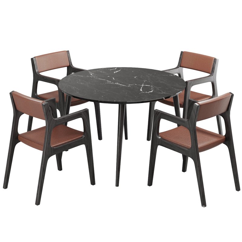 Dinning chair and table200 - Image 3