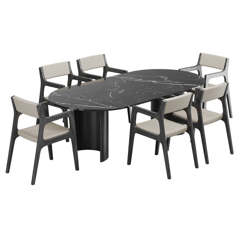 Dinning chair and table199 - Image 3