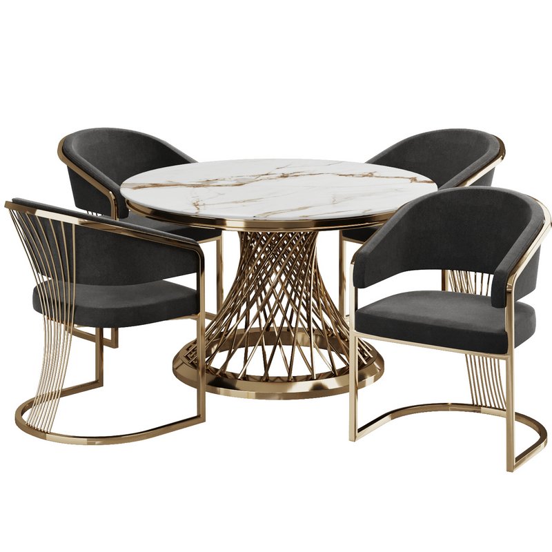 Dinning chair and table205 - Image 4