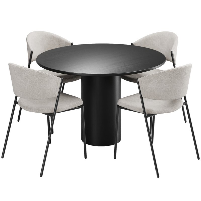 Dinning chair and table202 - Image 4