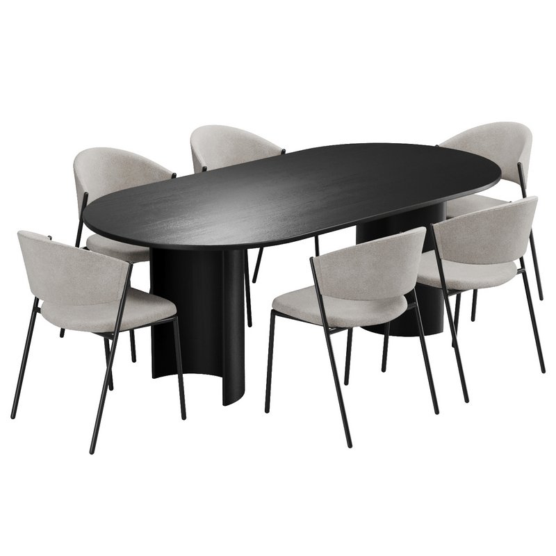 Dinning chair and table203 - Image 4