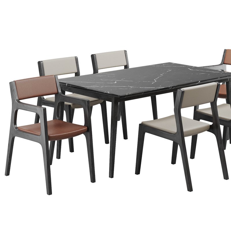 Dinning chair and table198 - Image 4