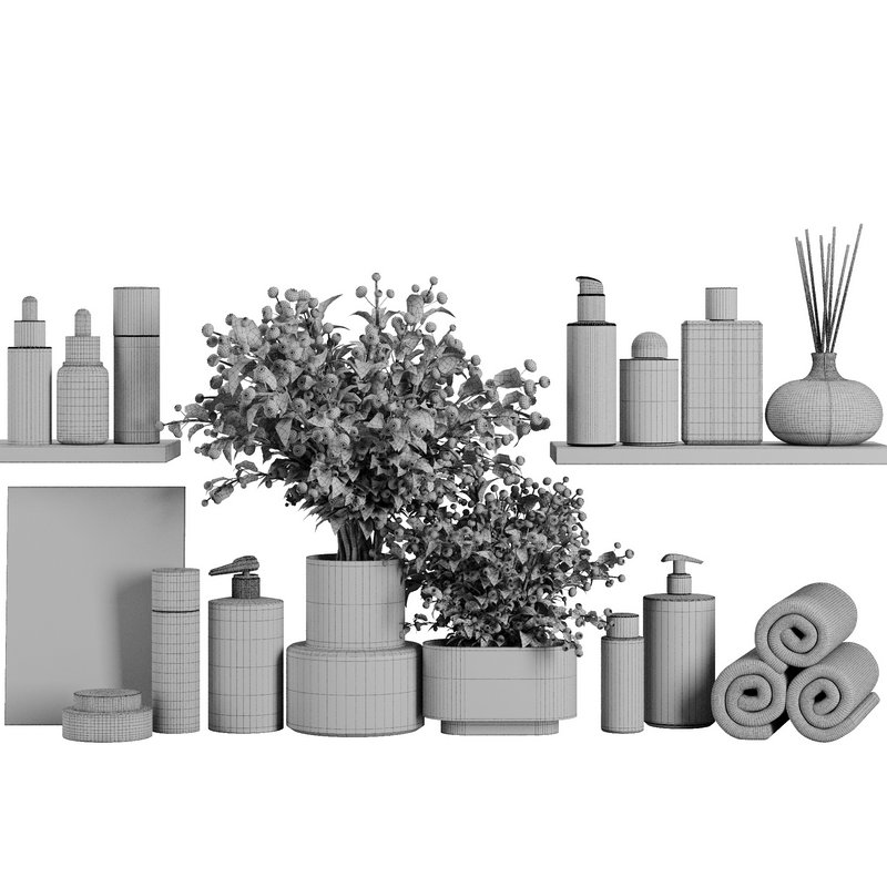 Bathroom accessories SetV41 - Image 4