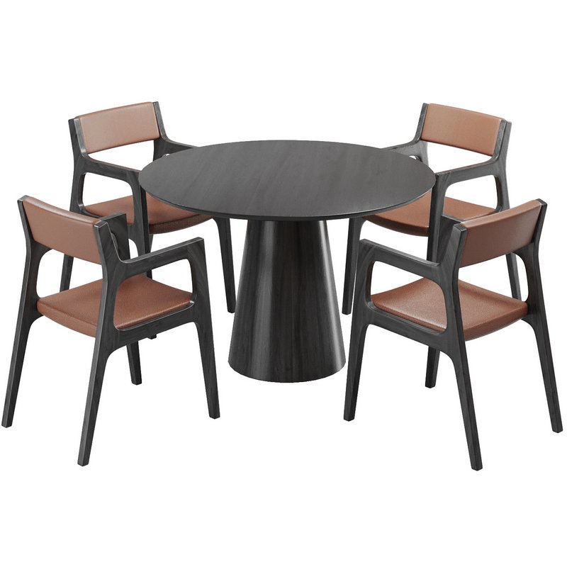 Dinning chair and table197 - Image 6