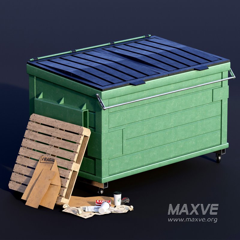 Trash Can Set 01 - Image 5