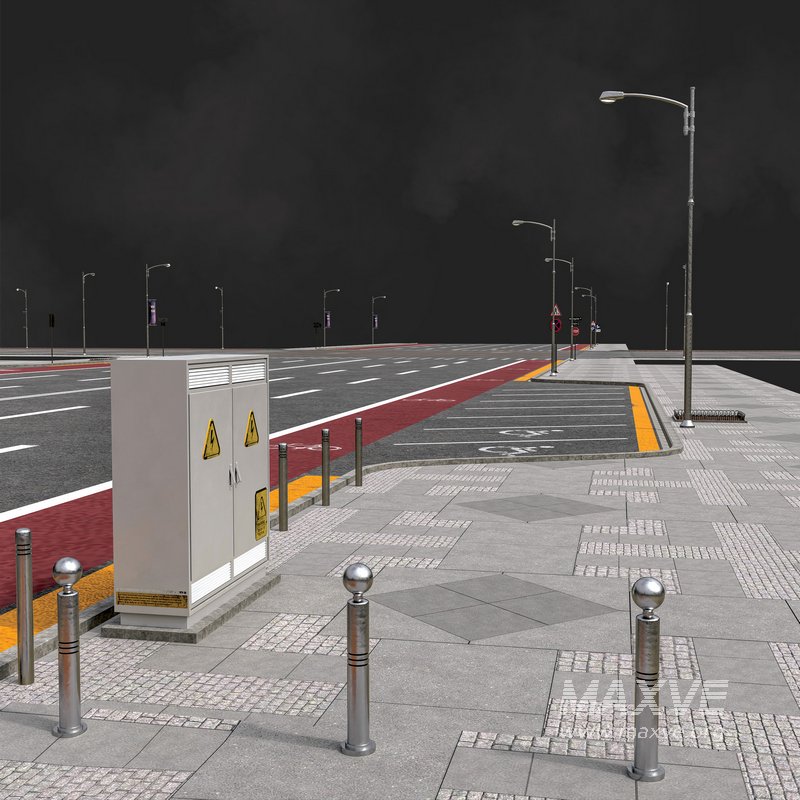 Road Pack Set 01-LowPoly-GameReady - Image 4