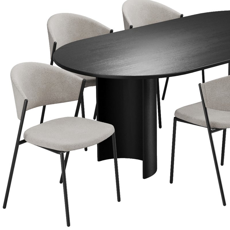 Dinning chair and table203 - Image 5