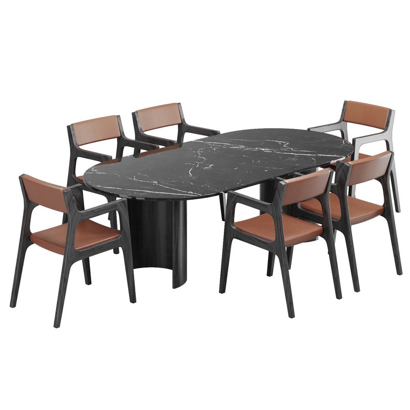 Dinning chair and table199 - Image 5