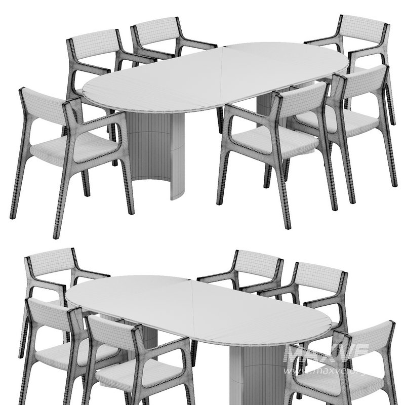 Dinning chair and table199 - Image 6
