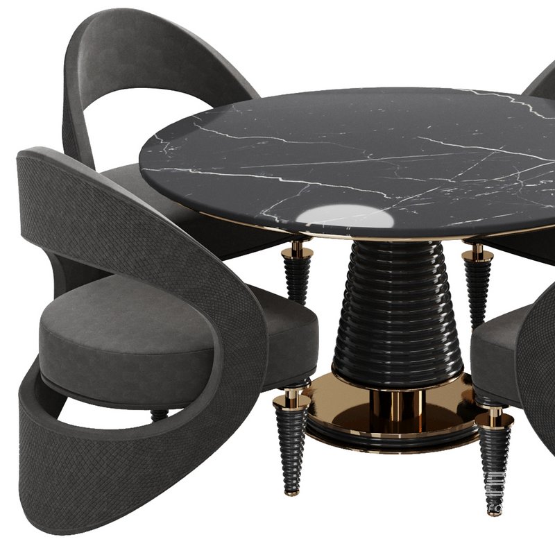 Dinning chair and table201 - Image 5