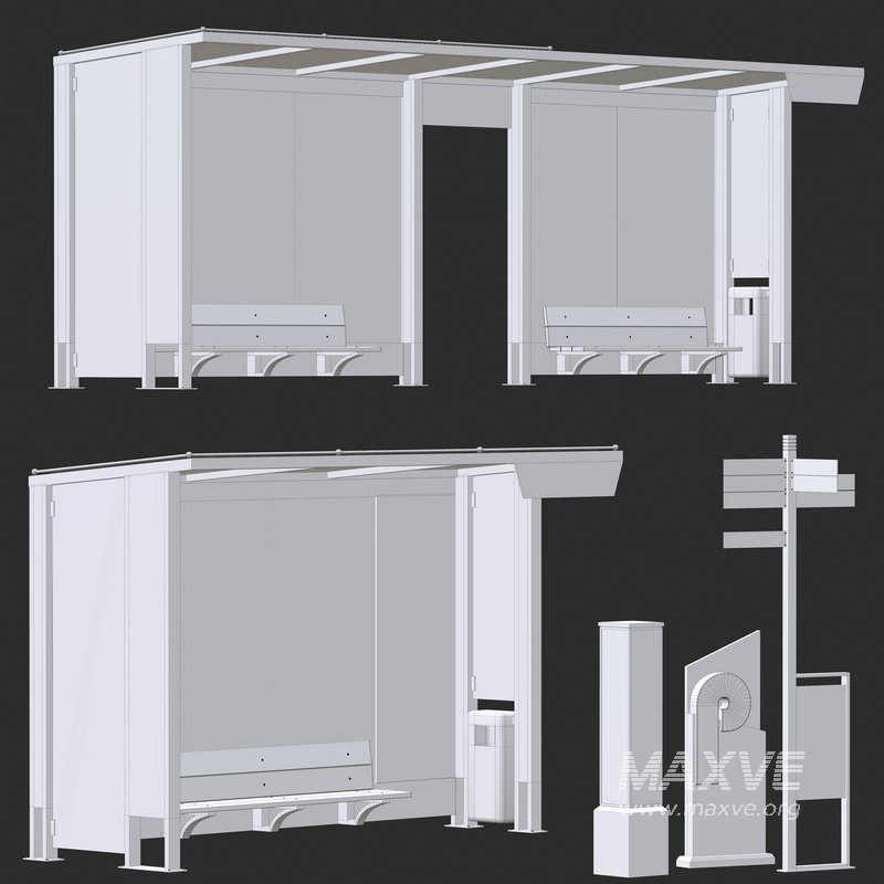 Bus Stop – Set01 - Image 7