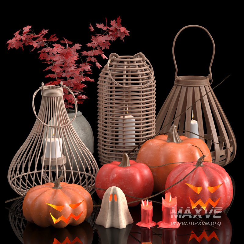 Halloween_1_decorative_set - Image 1