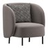 Modern Boucle Accent Chair 27.9 - Thumbnail 2
