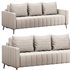 Sofa Markful Velvet Gray - Thumbnail 4