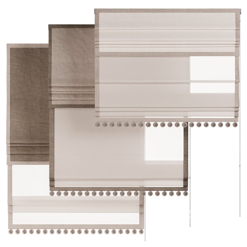 Roman Curtain 58 - Image 1