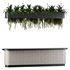 Reception Desk With Hanging Plants – Set10 - Thumbnail 2
