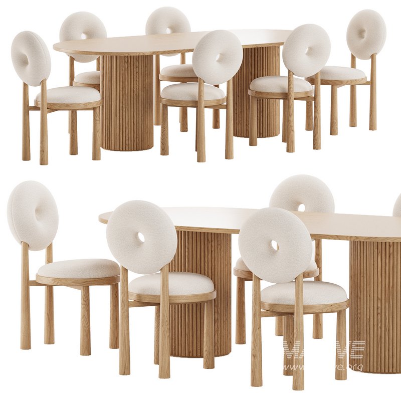 Dinning Set 08 - Image 1
