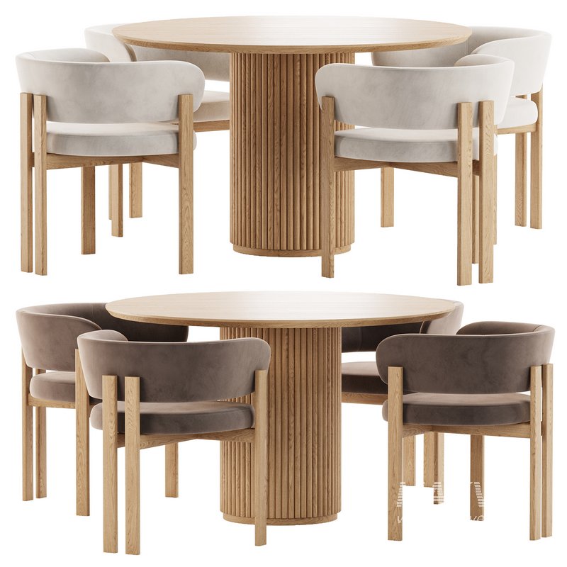 Dinning Set 06 - Image 1