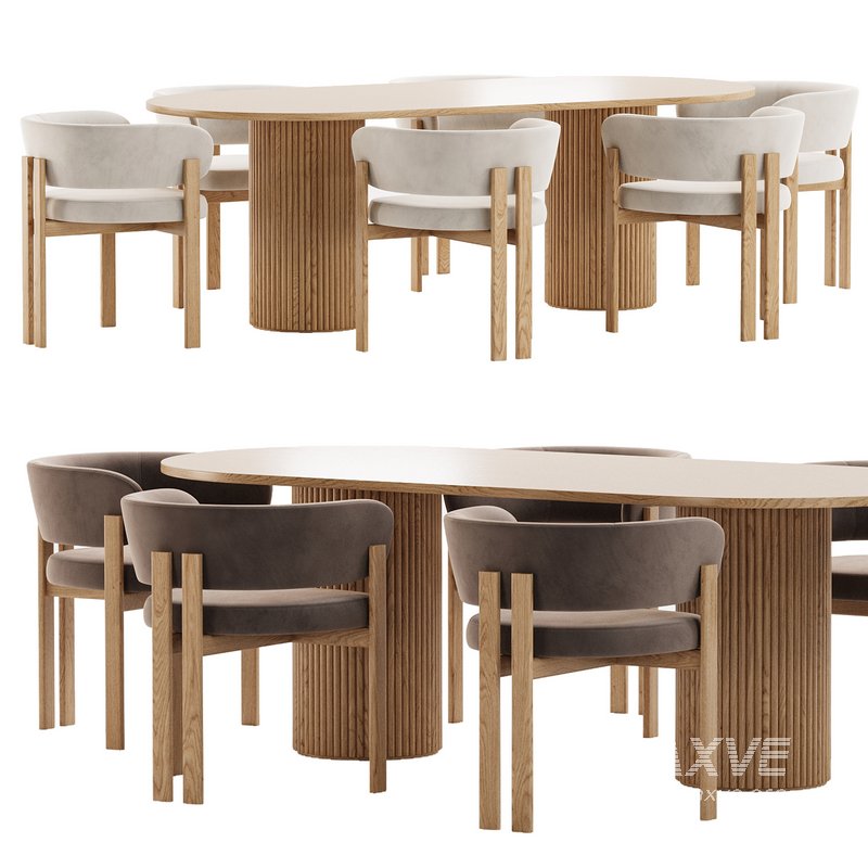 Dinning Set 07 - Image 1