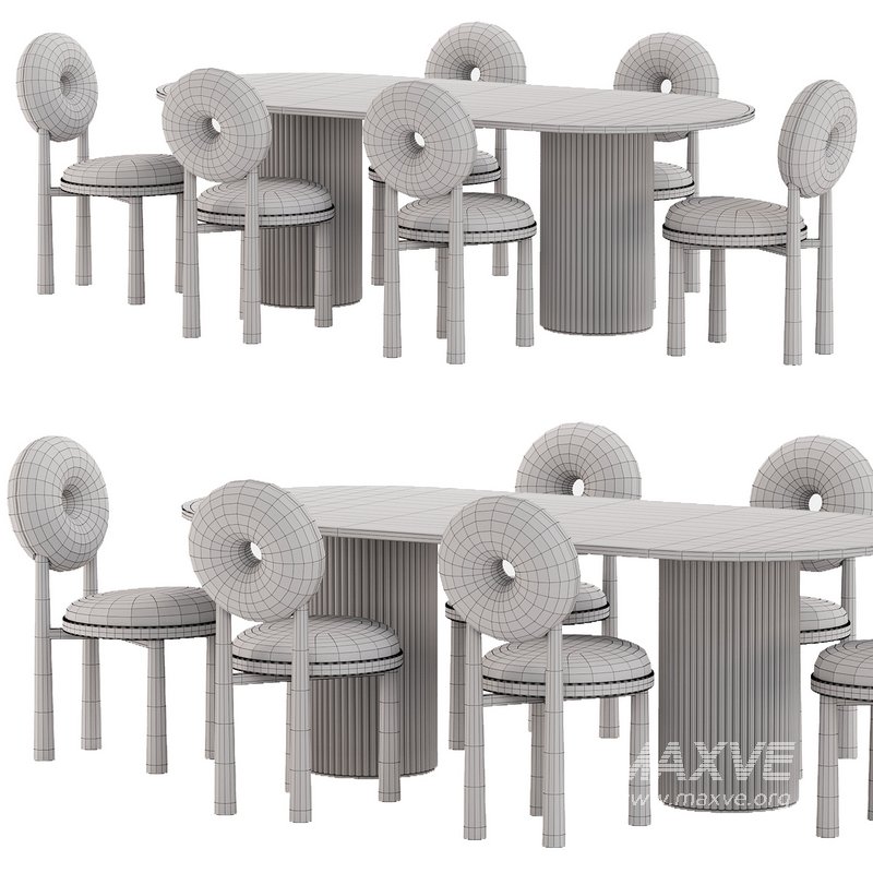 Dinning Set 08 - Image 5