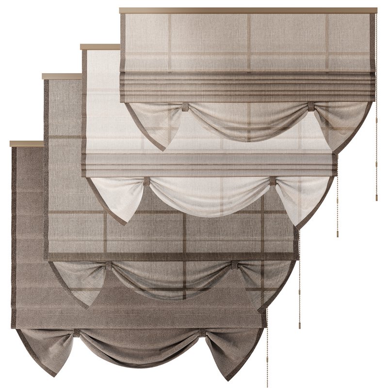 Roman Curtain 57 - Image 1