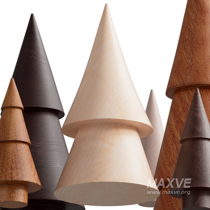 Stacked Wood Trees - Image 2