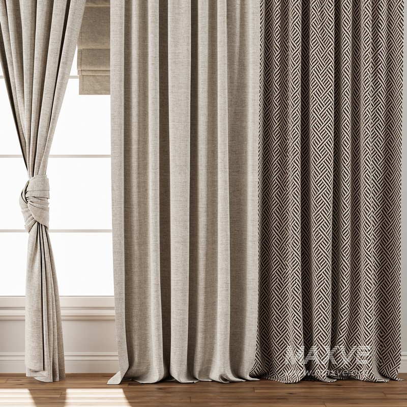 Curtain with tulle 51 - Image 3