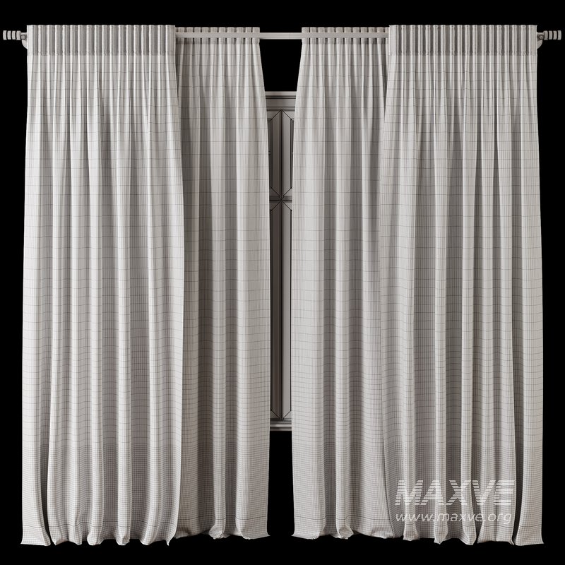 Curtain with tulle fabric 22 - Image 7