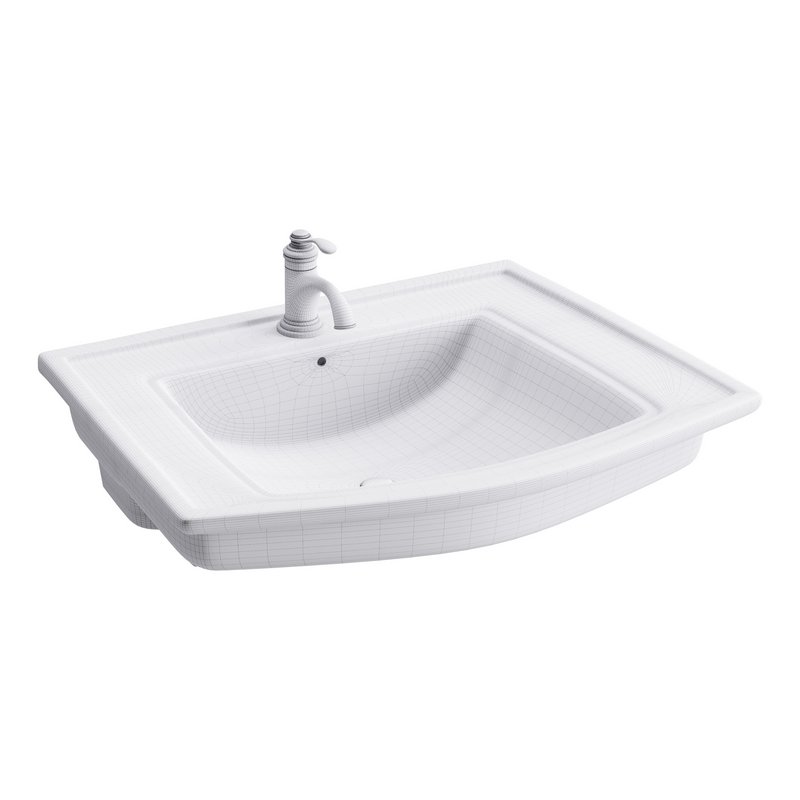 Florence Wall Mount Bathroom Vessel Sink - Image 14