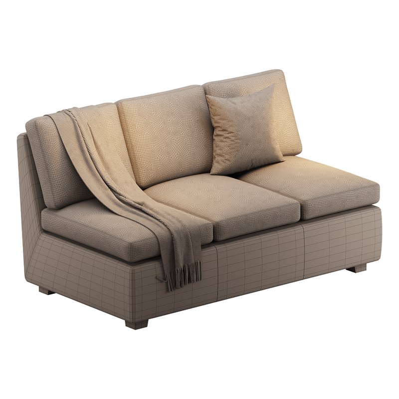 Profiles Armless Sofa - Image 13