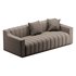 Room Simple Couch Chesterfield Fabric Sofa - Thumbnail 12
