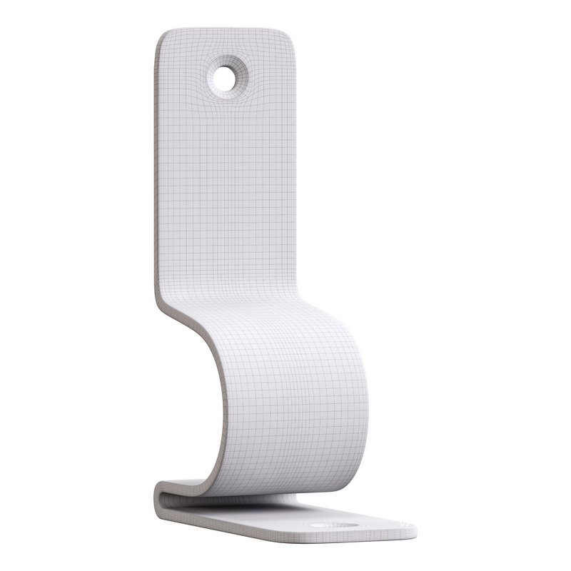 Polished Nickel Stair Runner Rod Bracket holder - Image 14