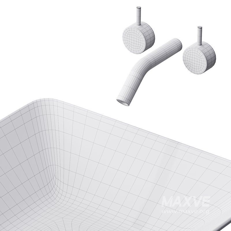 White Vessel Sink washbasin - Image 15