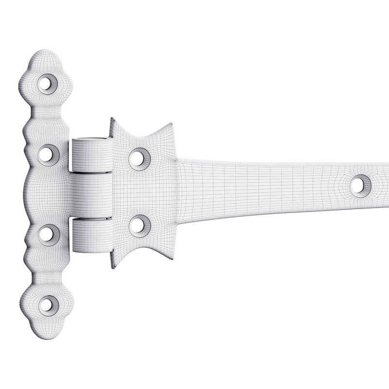 Black Wrought Iron Strap - Image 15