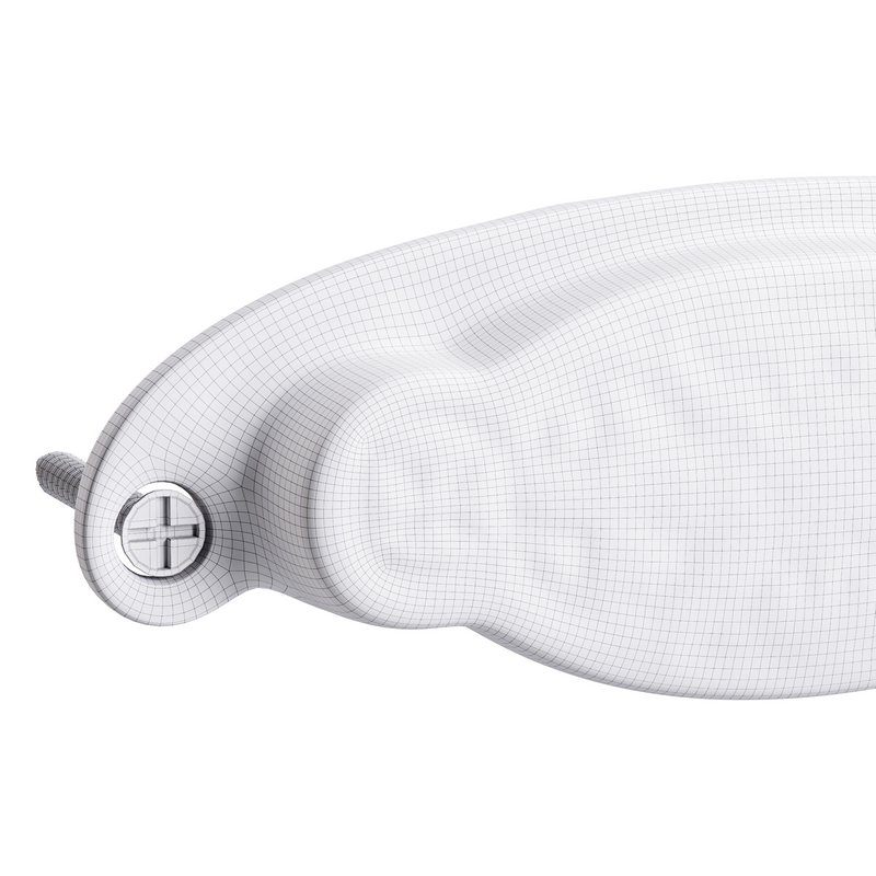 Black Floral Cabinet Drawer Cup Bin Pull Wrought Iron - Image 14