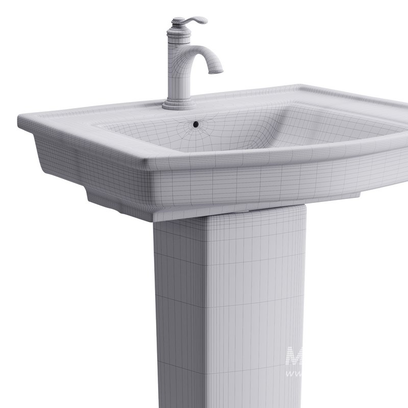 LOWE Pedestal Sink - Image 14