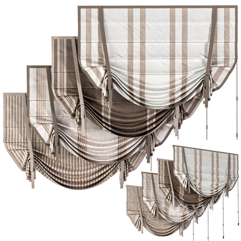 Roman Curtain 55 - Image 1