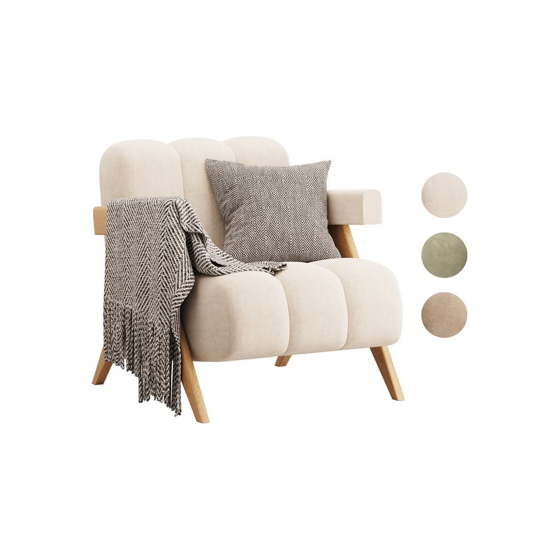 Abstract Arm Chair - Image 1