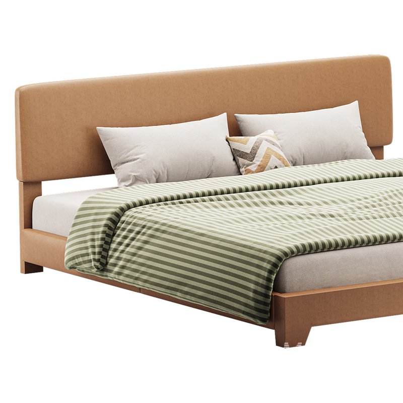 Einfach King Upholstered Platform Bed - Image 13