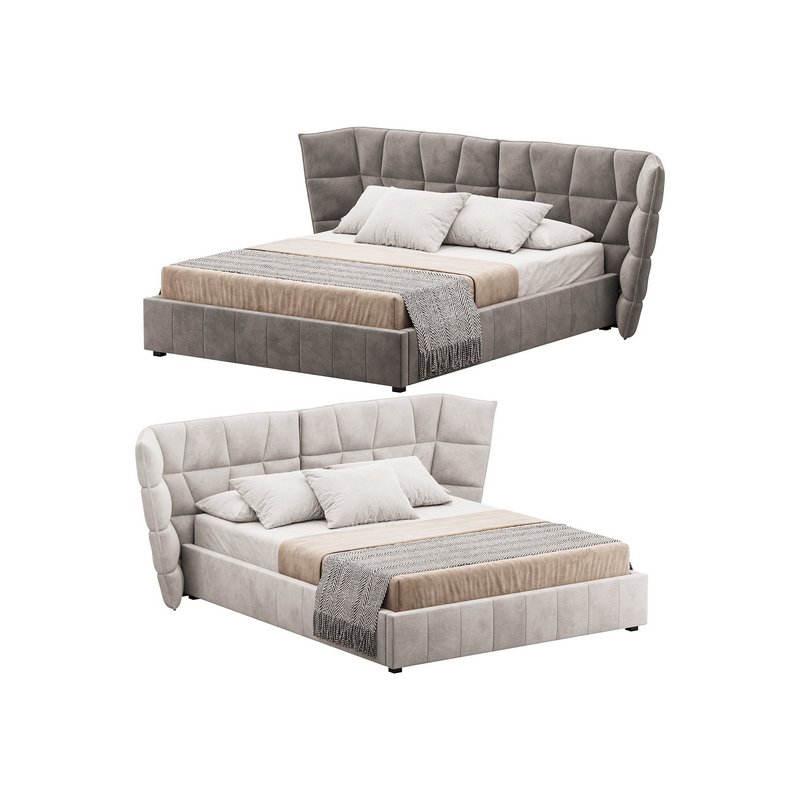 Bed Grey Husk - Image 1