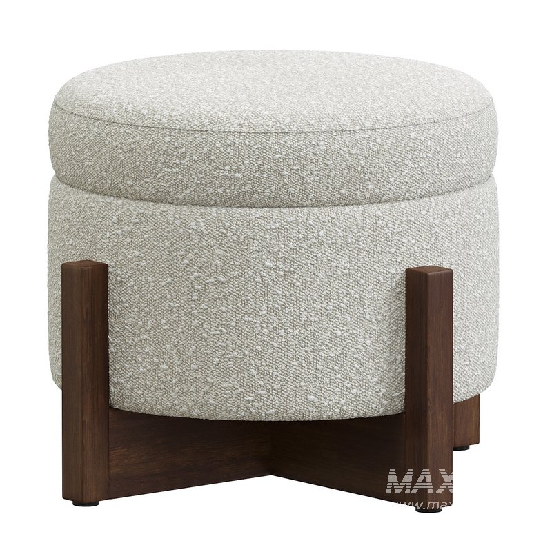 Benny Storage Ottoman - Image 3